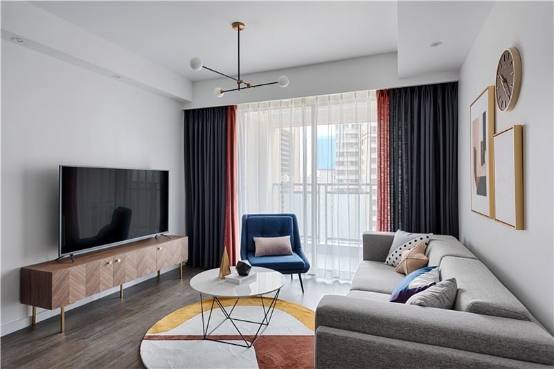 惠州市太東高地歐式風格三居室裝修案例