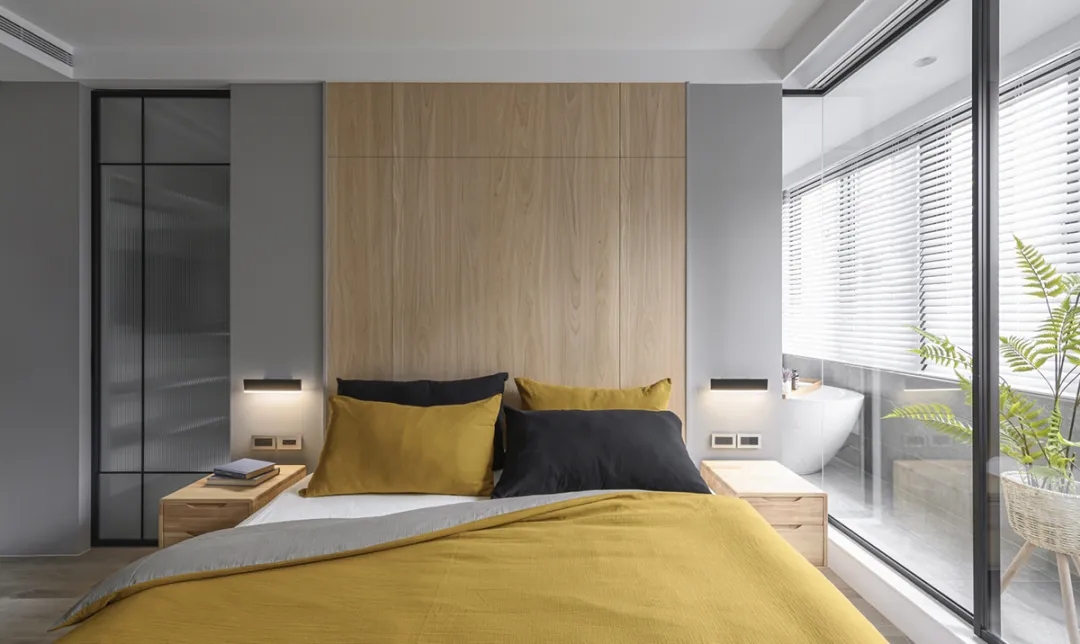 北歐簡約風格家裝設計室內裝修效果圖-臥室 北歐簡約風格家裝設計室內裝修效果圖-臥室