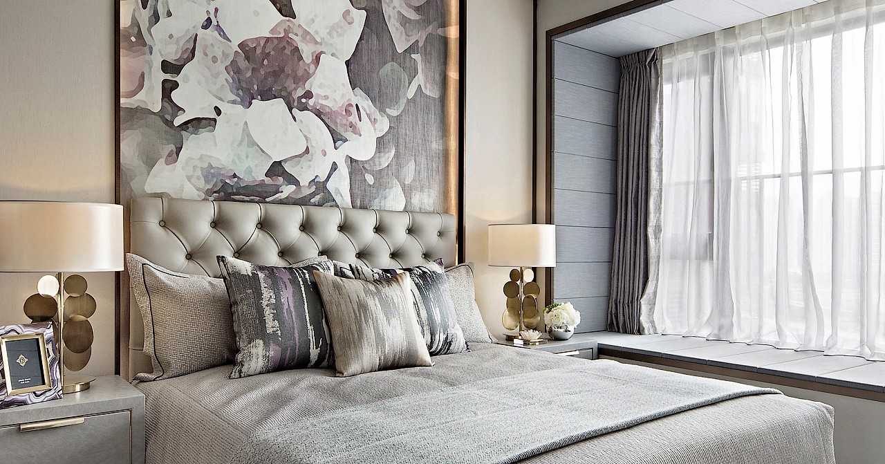 歐式風格室內裝修效果圖-利海亞洲國際三居128平米-臥室 歐式風格室內裝修效果圖-利海亞洲國際三居128平米-臥室