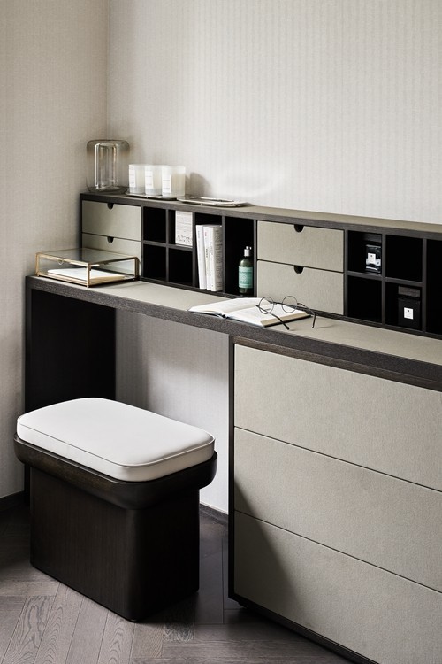 現代輕奢風格室內家裝案例效果圖-書桌 現代輕奢風格室內家裝案例效果圖-書桌