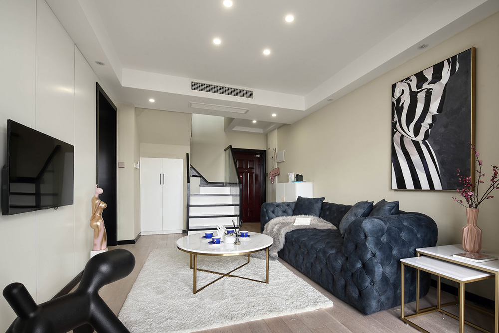 裝修公司后現代簡約風格室內裝修效果圖-客廳 裝修公司后現代簡約風格室內裝修效果圖-客廳