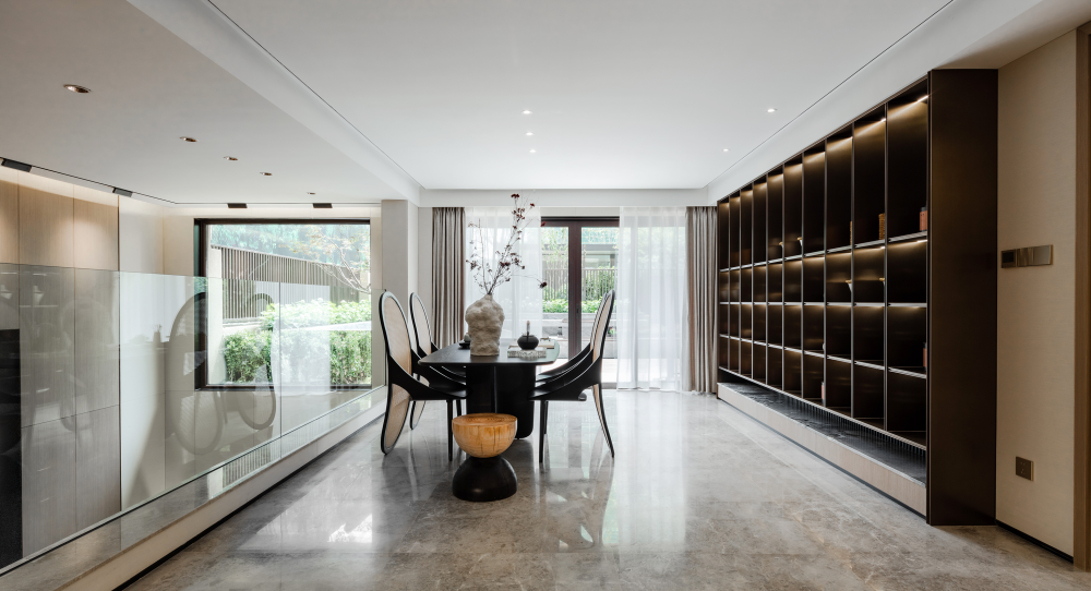 現(xiàn)代簡約風格別墅設計家裝案例-茶室 現(xiàn)代簡約風格別墅設計家裝案例-茶室