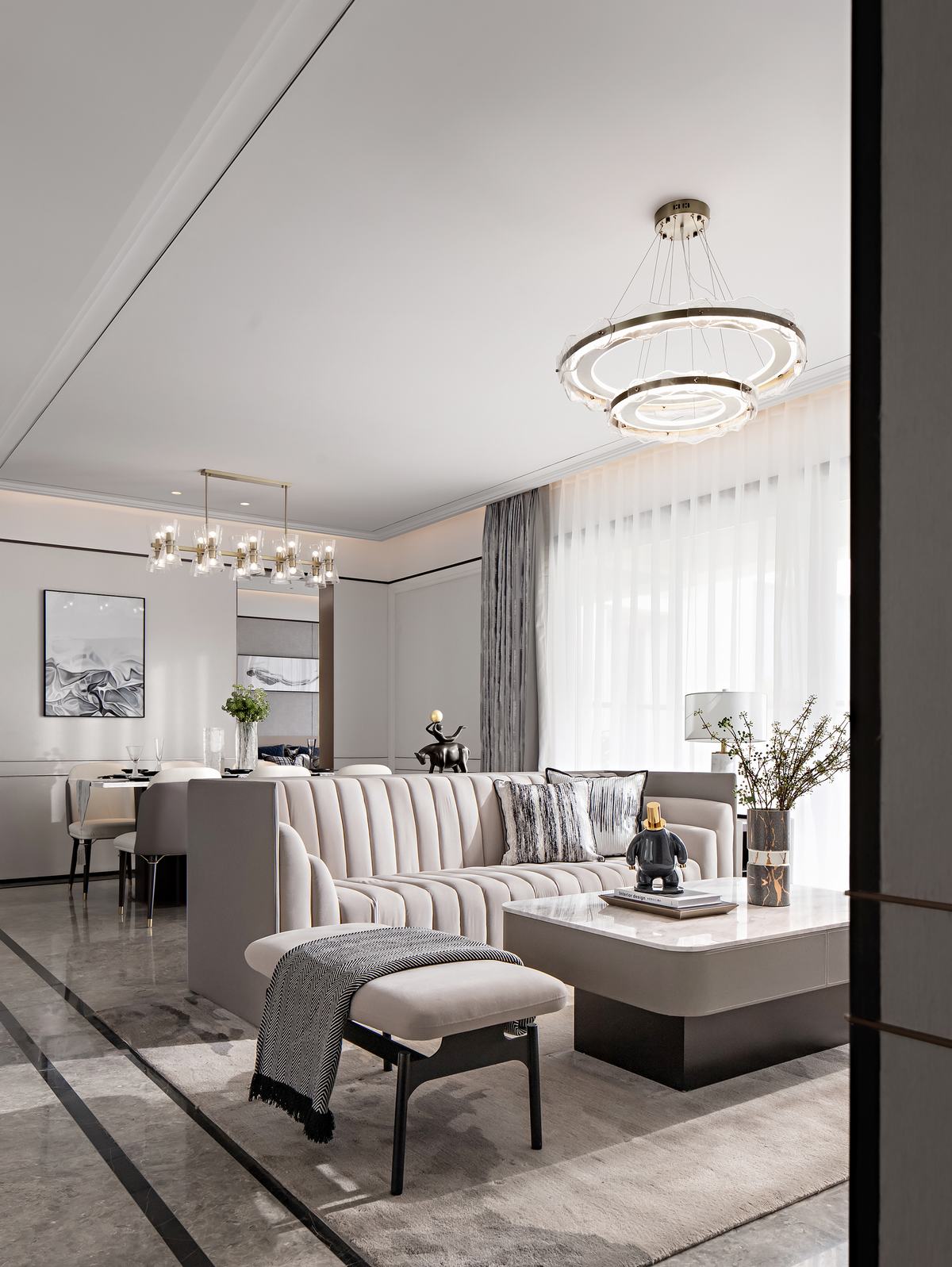 新中式風格室內設計家裝案例-客廳 新中式風格室內設計家裝案例-客廳