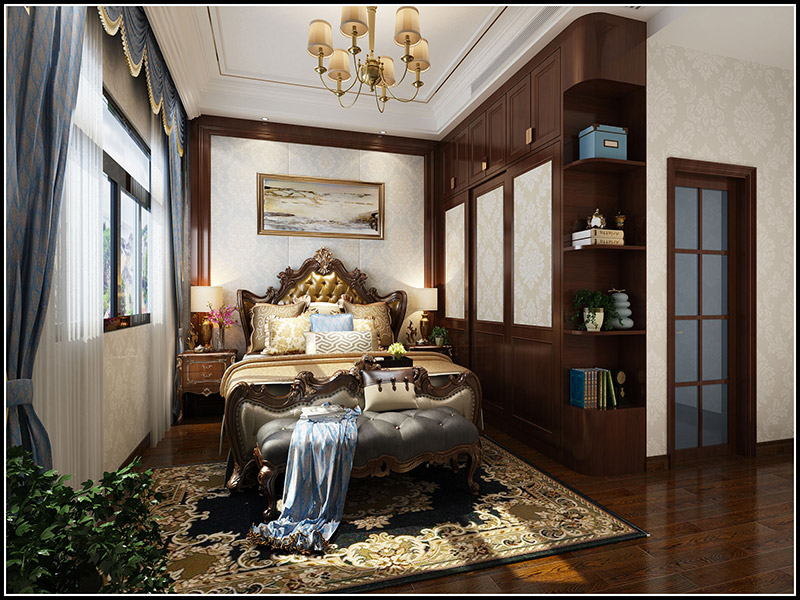 歐式風(fēng)格別墅裝修設(shè)計(jì)效果圖-南海灣別墅四層500平米-別墅裝修設(shè)計(jì)臥室 歐式風(fēng)格別墅裝修設(shè)計(jì)效果圖-南海灣別墅四層500平米-別墅裝修設(shè)計(jì)臥室