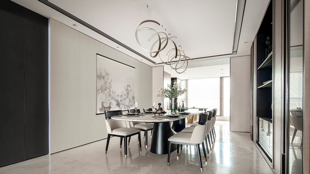 現(xiàn)代簡約風(fēng)格室內(nèi)設(shè)計家裝案例-餐廳 現(xiàn)代簡約風(fēng)格室內(nèi)設(shè)計家裝案例-餐廳