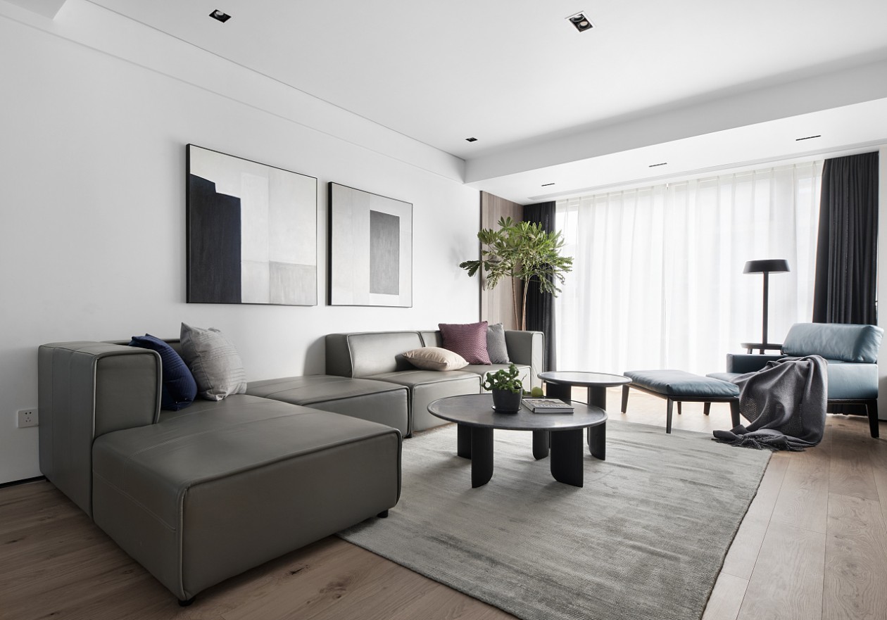 裝修案例現代簡約風格室內裝修效果圖-客廳 裝修案例現代簡約風格室內裝修效果圖-客廳