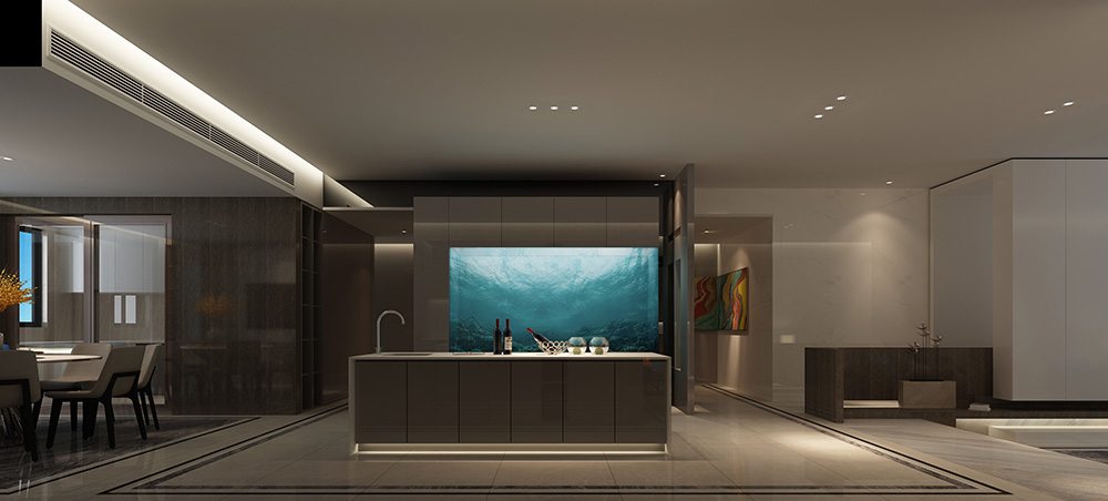 現代簡約風格室內裝修設計效果圖-鉆石之家富春山居-室內廚房裝修設計 現代簡約風格室內裝修設計效果圖-鉆石之家富春山居-室內廚房裝修設計