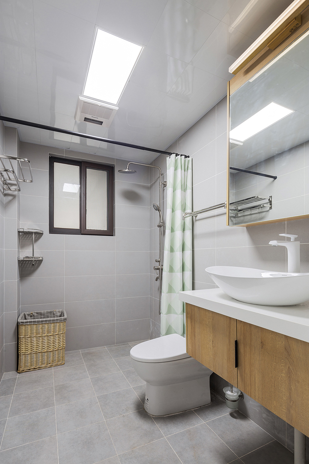 南寧萬科魅力之城二居90平米現代前衛風格室內裝修案例-衛生間 南寧萬科魅力之城二居90平米現代前衛風格室內裝修案例-衛生間