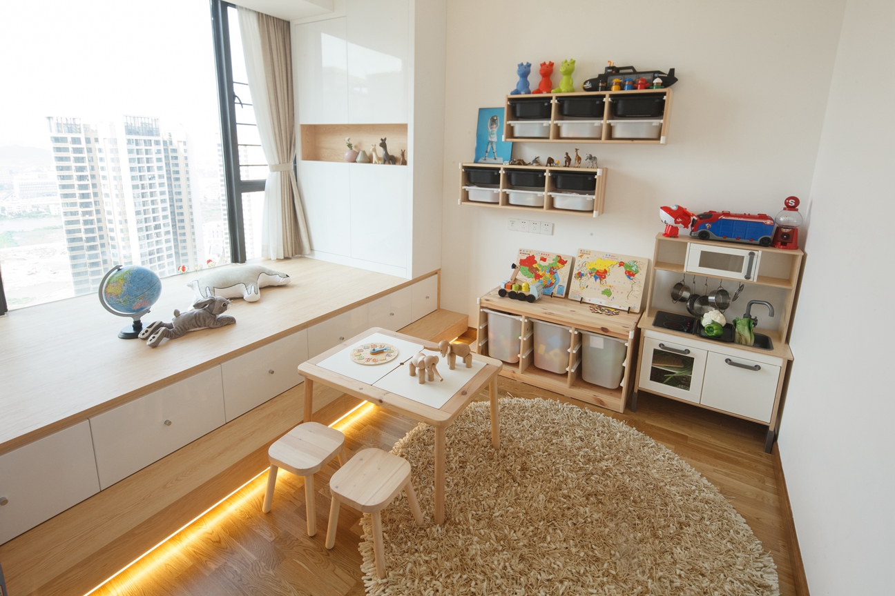 北歐簡約風格家裝設計室內裝修效果圖-次臥 北歐簡約風格家裝設計室內裝修效果圖-次臥