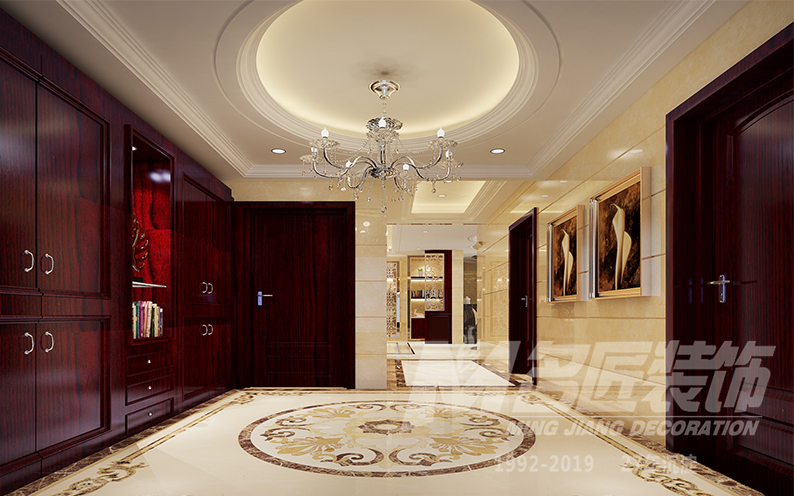 桂花洲三居120平米美式鄉村風格裝修案例-衣帽間 桂花洲三居120平米美式鄉村風格裝修案例-衣帽間