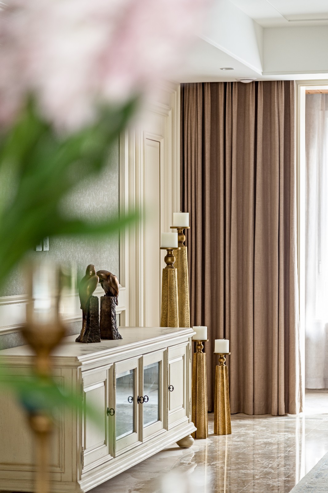 裝修案例美式輕奢風格室內裝修效果圖-走廊 裝修案例美式輕奢風格室內裝修效果圖-走廊