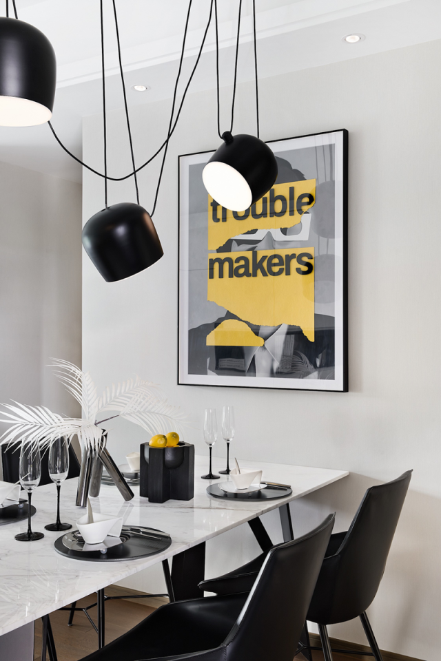 現代前衛風格室內設計家裝案例-餐廳 現代前衛風格室內設計家裝案例-餐廳