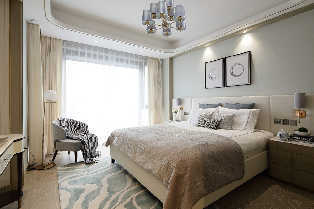 南寧大唐世家三居126平米輕奢風(fēng)格室內(nèi)裝修案例-臥室 南寧大唐世家三居126平米輕奢風(fēng)格室內(nèi)裝修案例-臥室