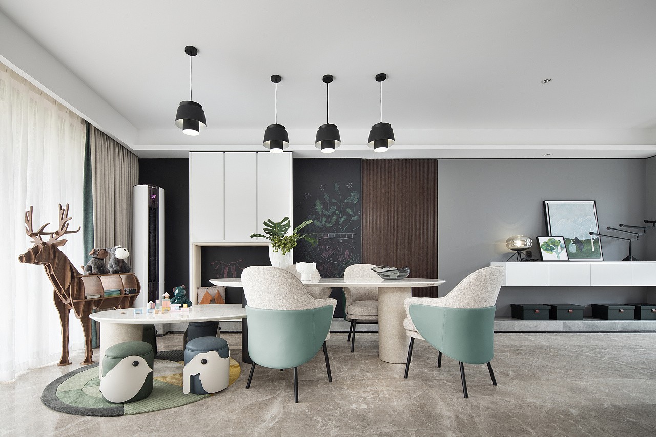 裝修案例現代簡約風格室內裝修效果圖-客廳 裝修案例現代簡約風格室內裝修效果圖-客廳