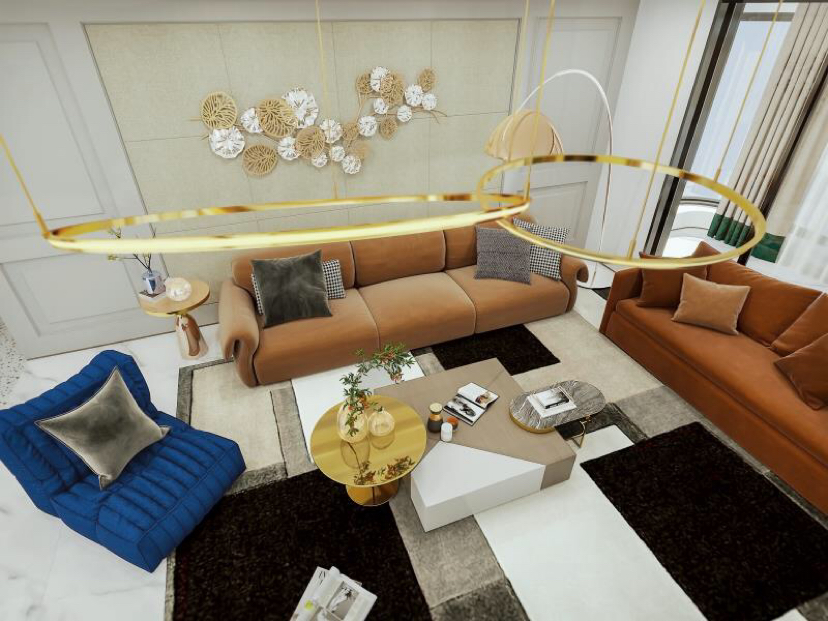 現(xiàn)代輕奢風(fēng)格家裝設(shè)計(jì)室內(nèi)裝修效果圖-客廳 現(xiàn)代輕奢風(fēng)格家裝設(shè)計(jì)室內(nèi)裝修效果圖-客廳