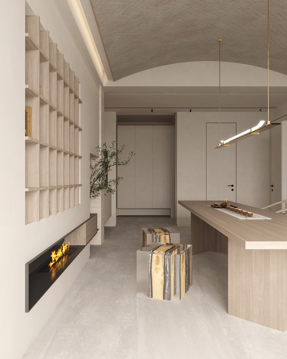 日式極簡風(fēng)格室內(nèi)設(shè)計(jì)家裝案例-茶室 日式極簡風(fēng)格室內(nèi)設(shè)計(jì)家裝案例-茶室