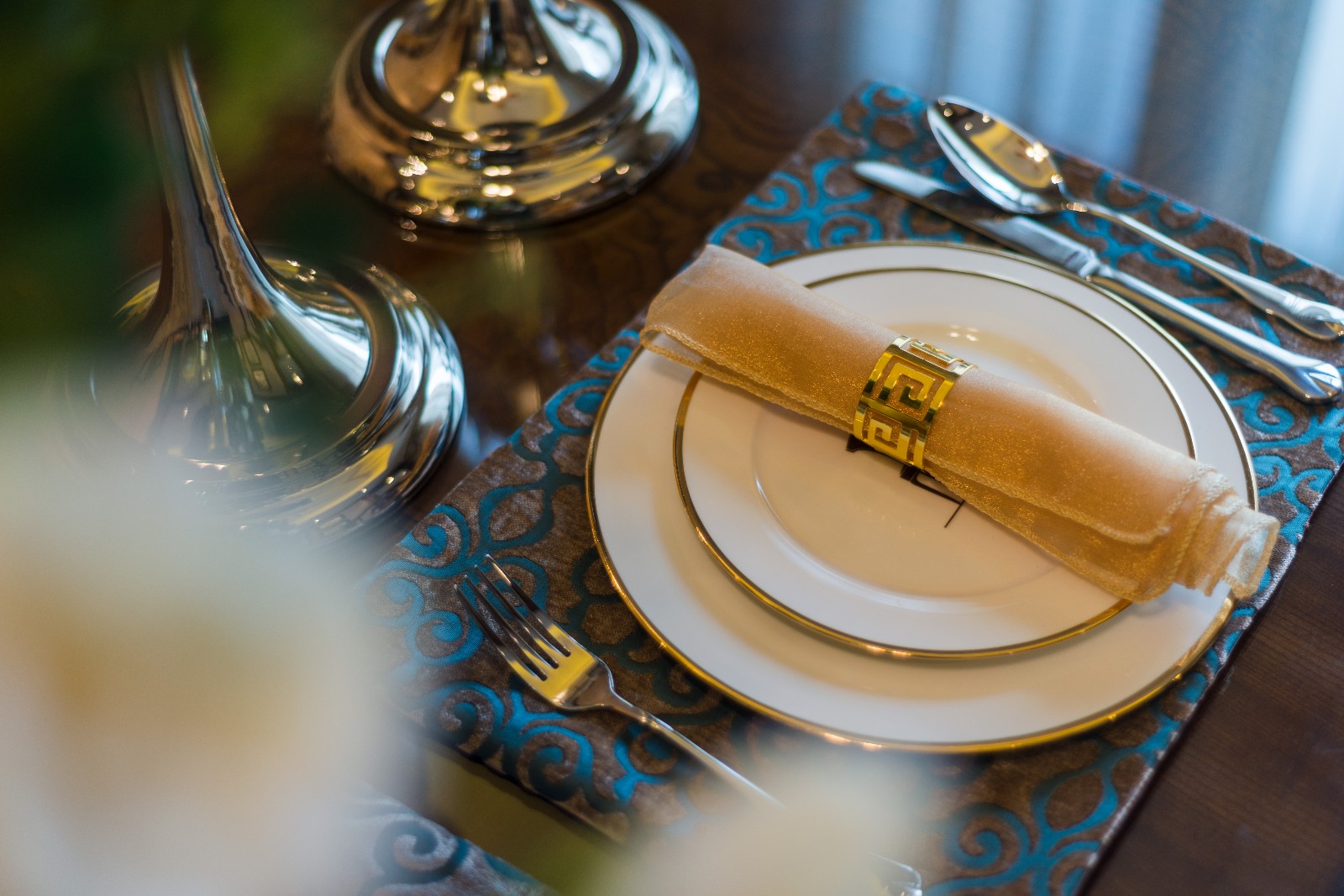 裝修公司奢華美式風格室內裝修效果圖-餐桌 裝修公司奢華美式風格室內裝修效果圖-餐桌