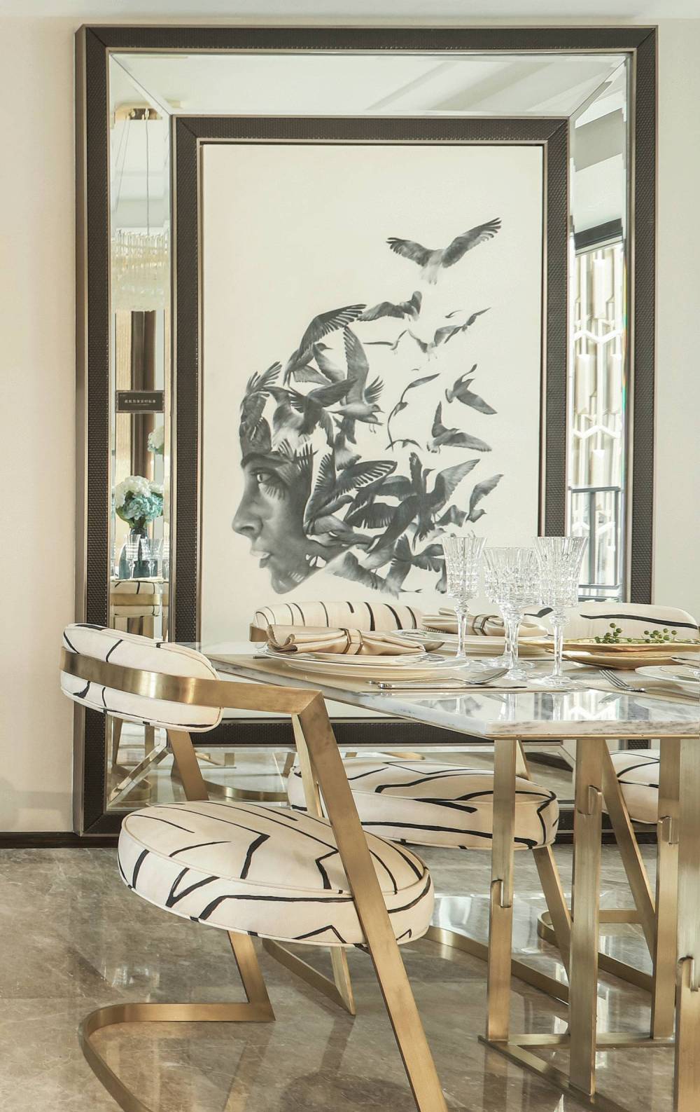 歐式英倫風格室內設計家裝案例-餐廳 歐式英倫風格室內設計家裝案例-餐廳