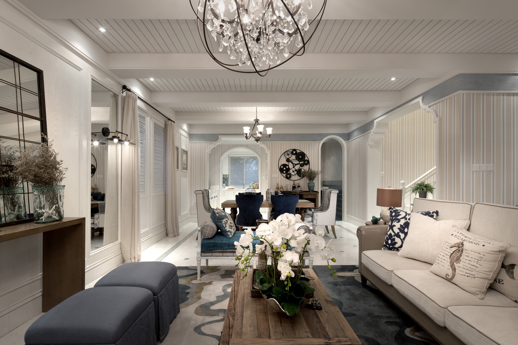 裝修公司地中海風格室內裝修效果圖-客廳 裝修公司地中海風格室內裝修效果圖-客廳