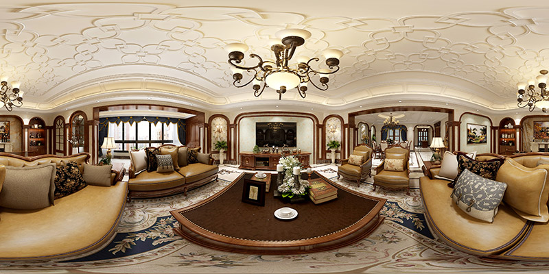 蘭喬圣菲五居大宅320平米現(xiàn)代簡(jiǎn)約風(fēng)格裝修案例-客廳 蘭喬圣菲五居大宅320平米現(xiàn)代簡(jiǎn)約風(fēng)格裝修案例-客廳