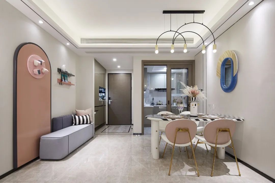 輕奢莫蘭迪風(fēng)格室內(nèi)設(shè)計(jì)家裝案例-玄關(guān) 輕奢莫蘭迪風(fēng)格室內(nèi)設(shè)計(jì)家裝案例-玄關(guān)