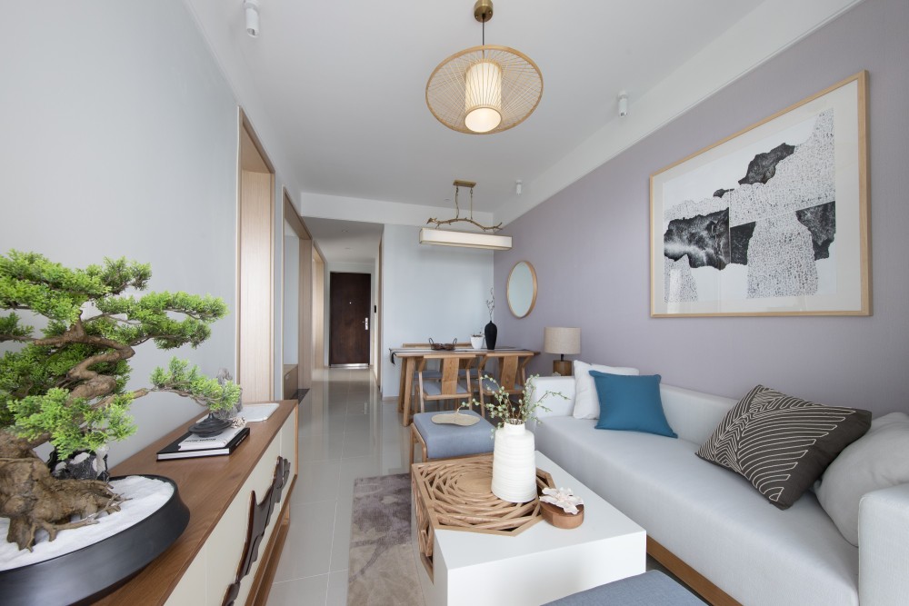 日式簡約風格室內(nèi)設計家裝案例-客廳 日式簡約風格室內(nèi)設計家裝案例-客廳