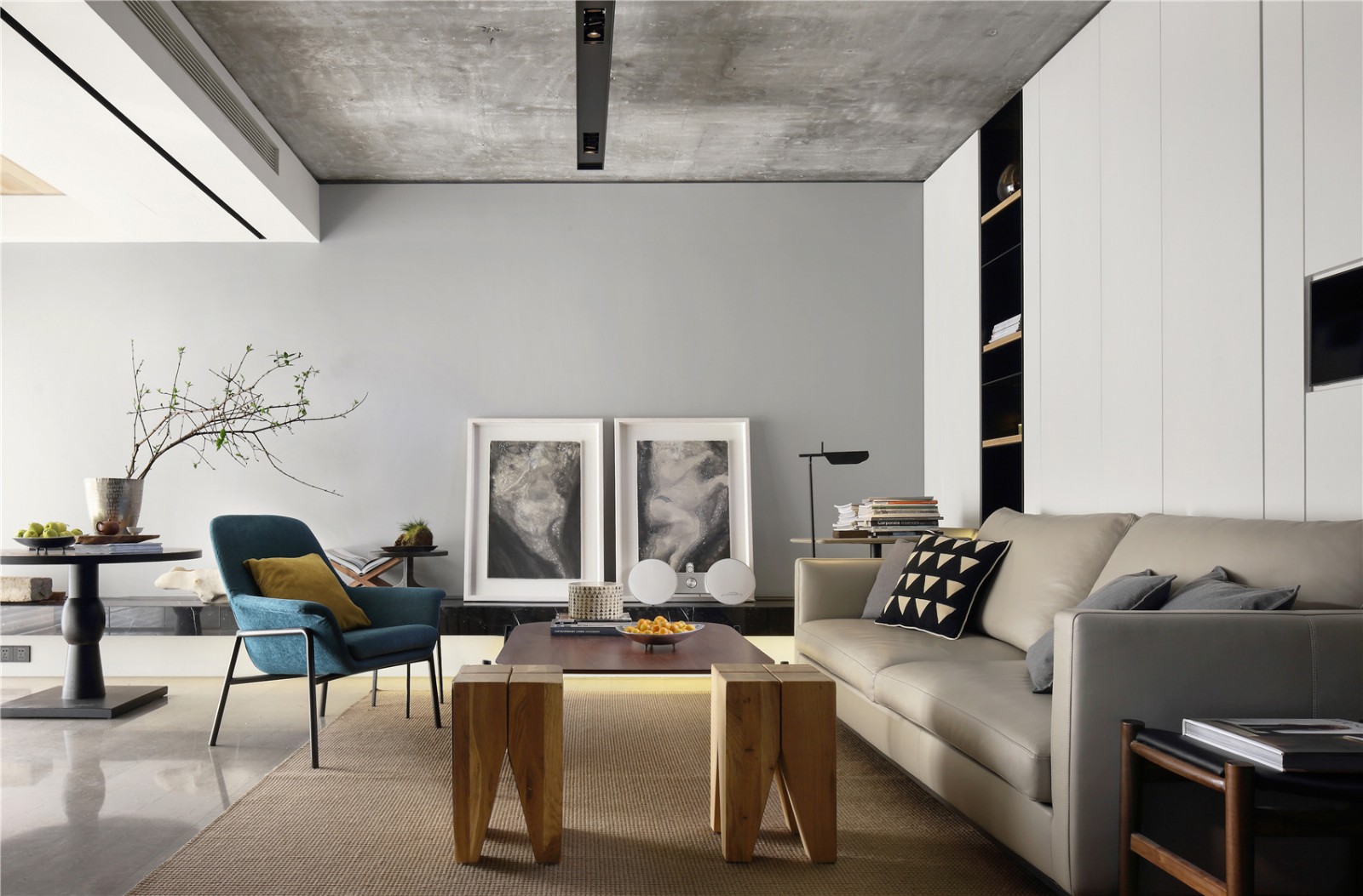 裝修案例現代簡約風格室內裝修效果圖-客廳 裝修案例現代簡約風格室內裝修效果圖-客廳