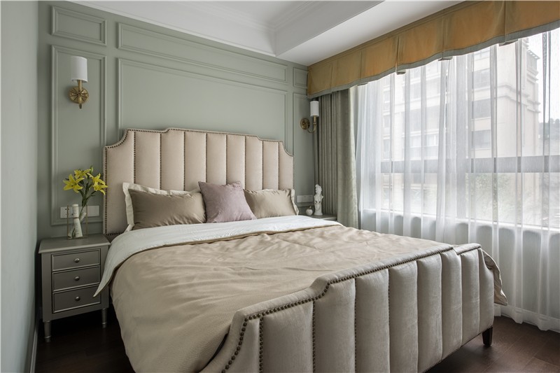 裝修公司美式風(fēng)格室內(nèi)裝修效果圖-主臥 裝修公司美式風(fēng)格室內(nèi)裝修效果圖-主臥