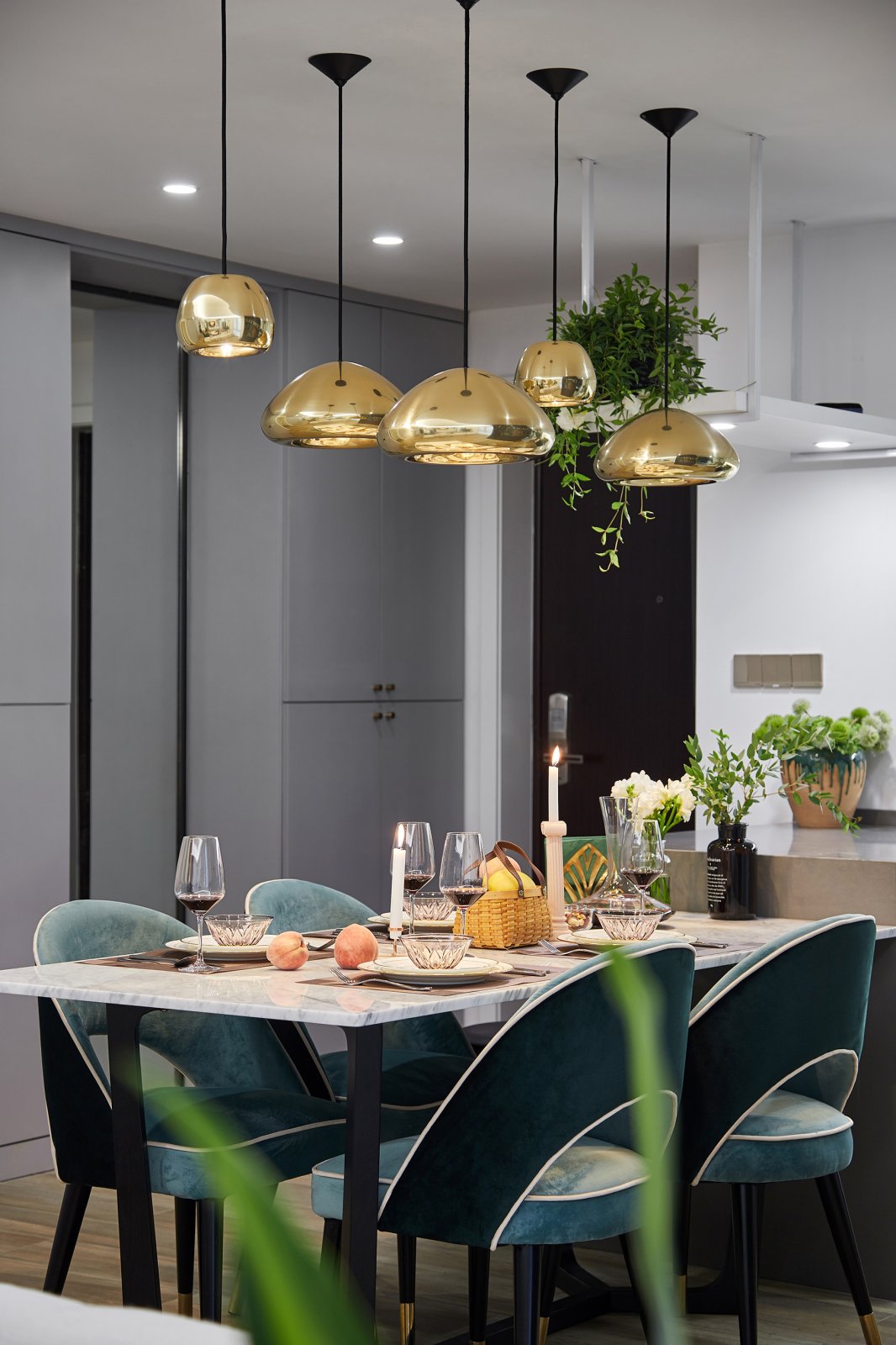 佛山裝修公司現代簡約風格室內裝修效果圖-餐廳 佛山裝修公司現代簡約風格室內裝修效果圖-餐廳