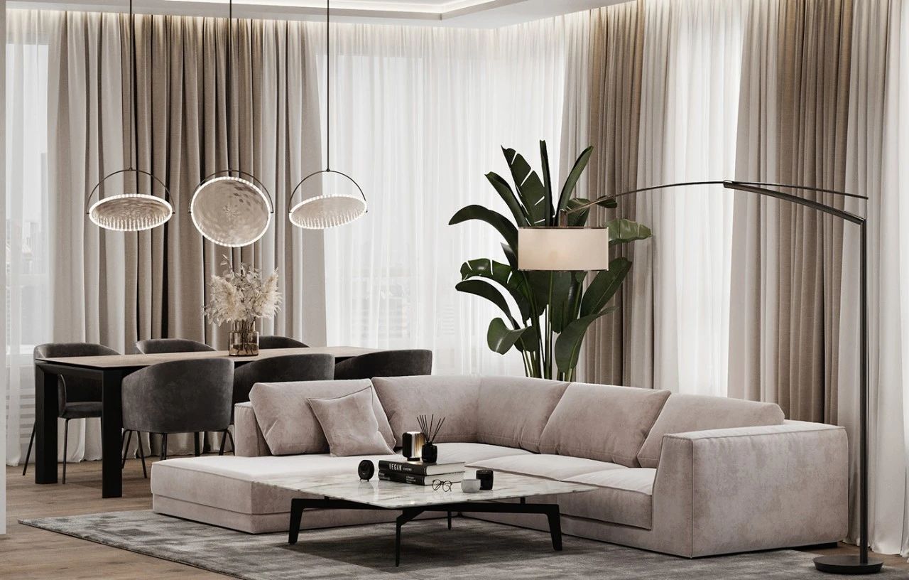 現代簡約風格室內設計家裝案例-客廳沙發 現代簡約風格室內設計家裝案例-客廳沙發