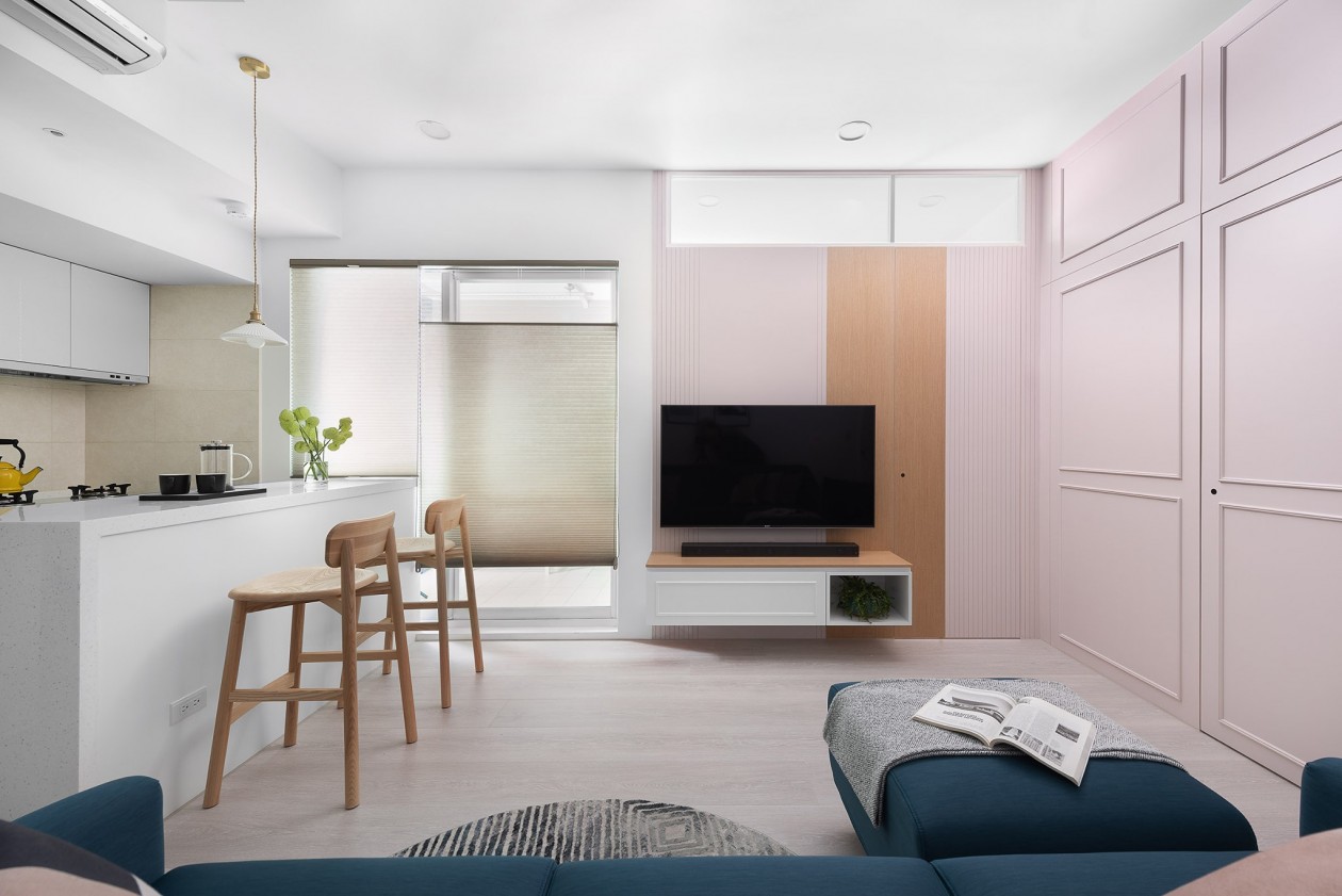 現代簡約風格室內家裝案例效果圖-客廳 現代簡約風格室內家裝案例效果圖-客廳