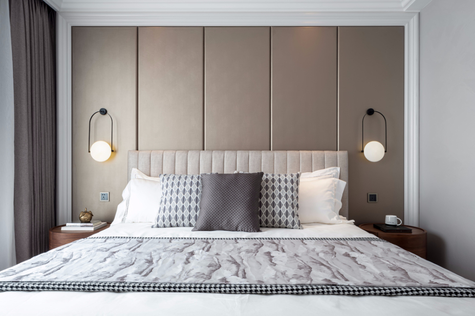 現代簡約風格室內家裝案例效果圖-次臥 現代簡約風格室內家裝案例效果圖-次臥