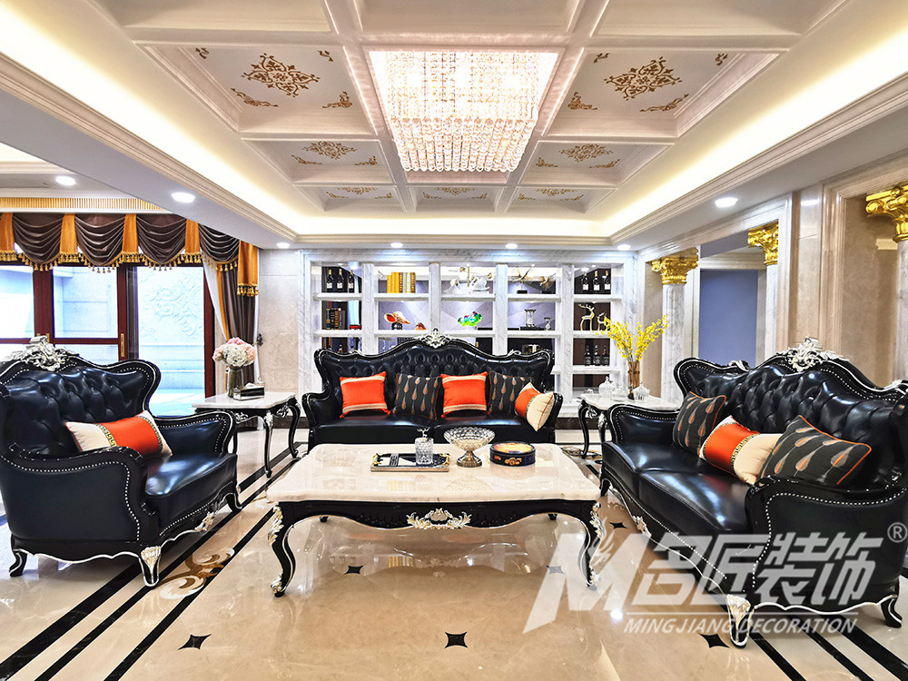 歐式別墅裝修設(shè)計-會客廳 歐式別墅裝修設(shè)計-會客廳