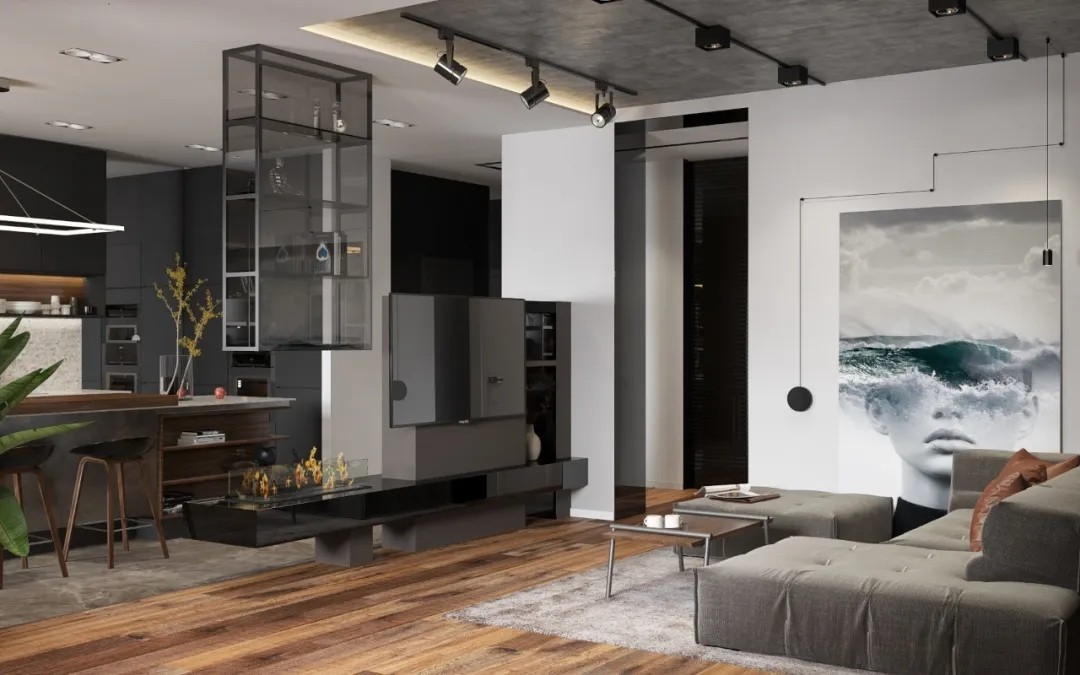 裝修案例輕奢風格室內裝修效果圖-客廳 裝修案例輕奢風格室內裝修效果圖-客廳