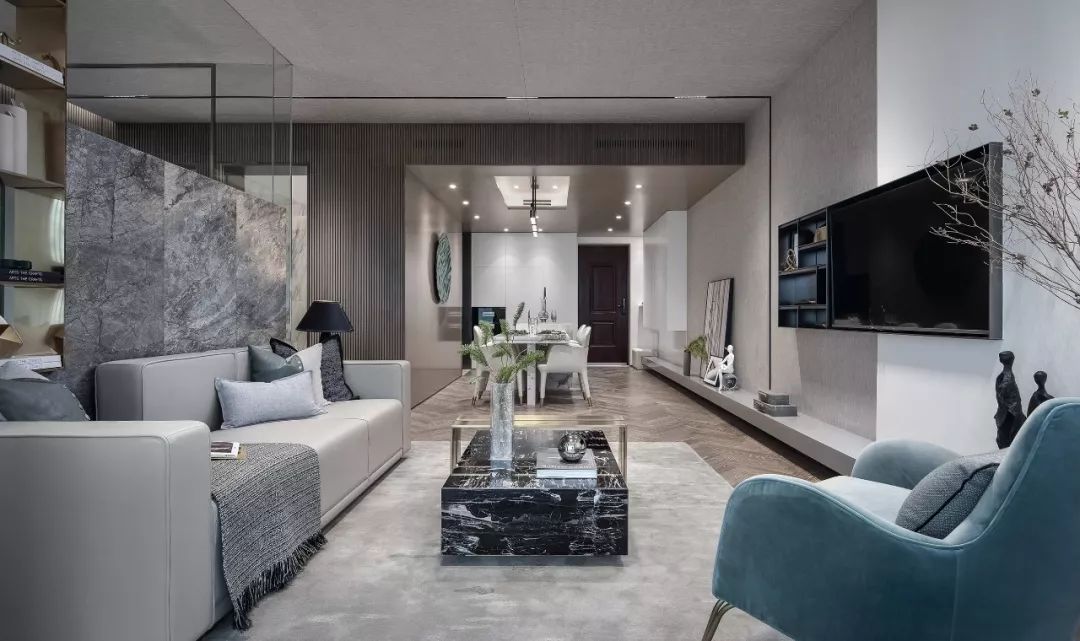 現(xiàn)代輕奢風格室內(nèi)設計家裝案例-客廳 現(xiàn)代輕奢風格室內(nèi)設計家裝案例-客廳