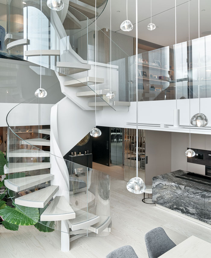 佛山裝修公司北歐風格復式裝修效果圖-樓梯 佛山裝修公司北歐風格復式裝修效果圖-樓梯