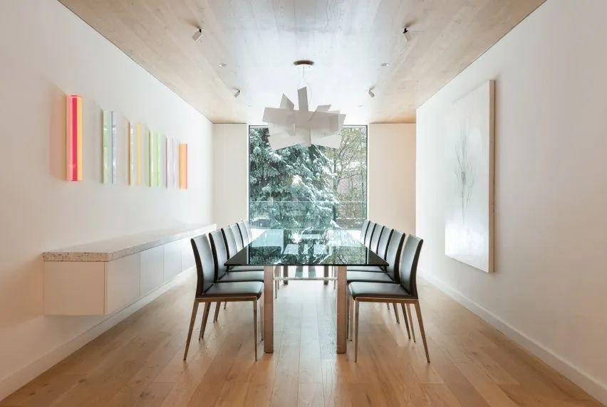 佛山裝修公司極簡風格別墅裝修效果圖-餐廳 佛山裝修公司極簡風格別墅裝修效果圖-餐廳