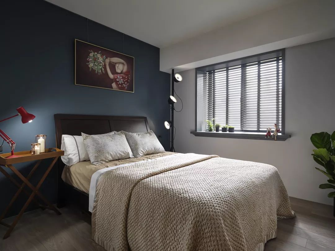 現代工業風風格家裝設計室內裝修效果圖-主臥 現代工業風風格家裝設計室內裝修效果圖-主臥