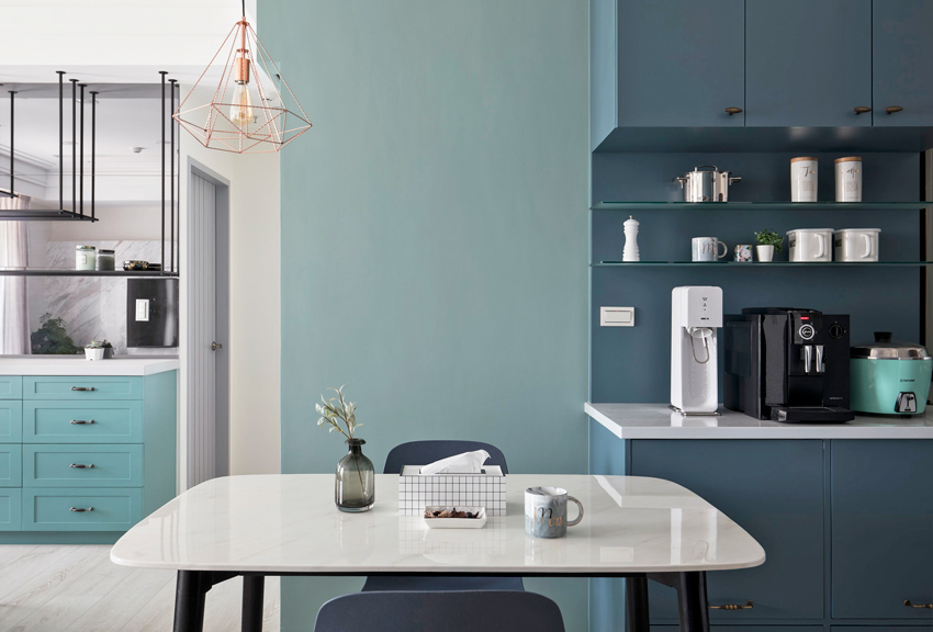 法式輕奢風格家裝設計室內裝修效果圖-餐廳 法式輕奢風格家裝設計室內裝修效果圖-餐廳