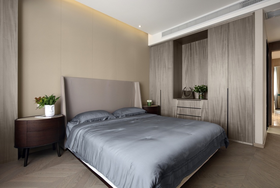 現(xiàn)代簡約風(fēng)格室內(nèi)家裝案例效果圖-臥室 現(xiàn)代簡約風(fēng)格室內(nèi)家裝案例效果圖-臥室