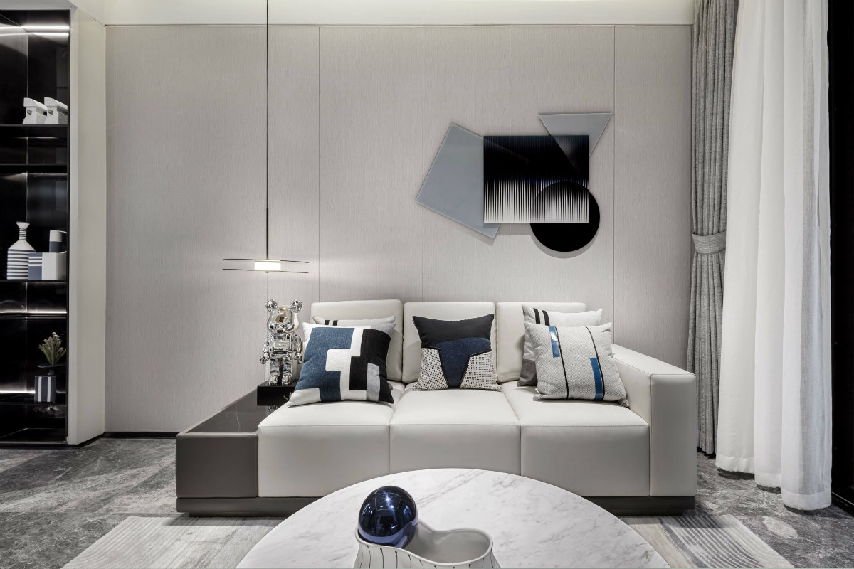 現代摩登風格室內設計家裝案例-客廳沙發 現代摩登風格室內設計家裝案例-客廳沙發