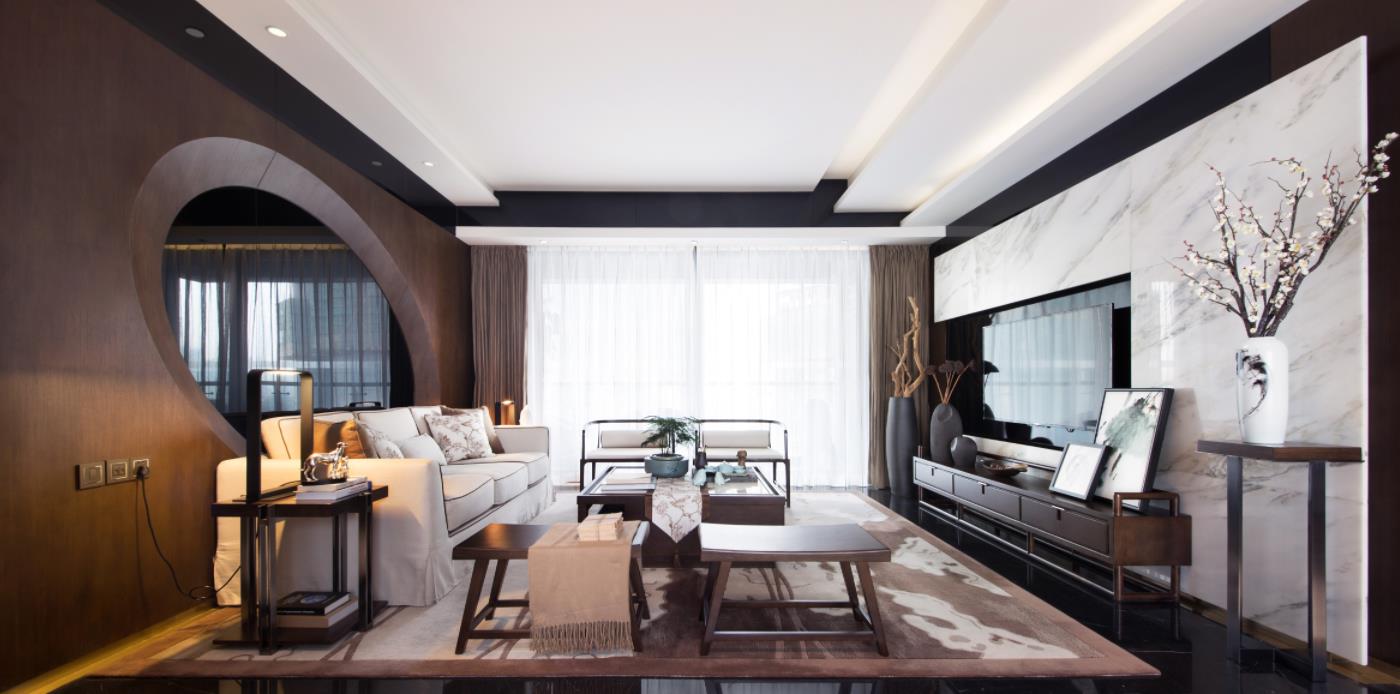 新中式風格室內設計家裝案例-客廳 新中式風格室內設計家裝案例-客廳