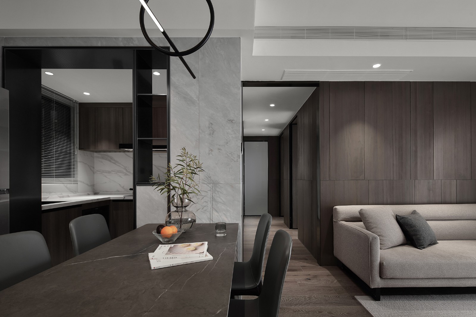 裝修公司輕奢風格室內(nèi)裝修效果圖-餐廳 裝修公司輕奢風格室內(nèi)裝修效果圖-餐廳