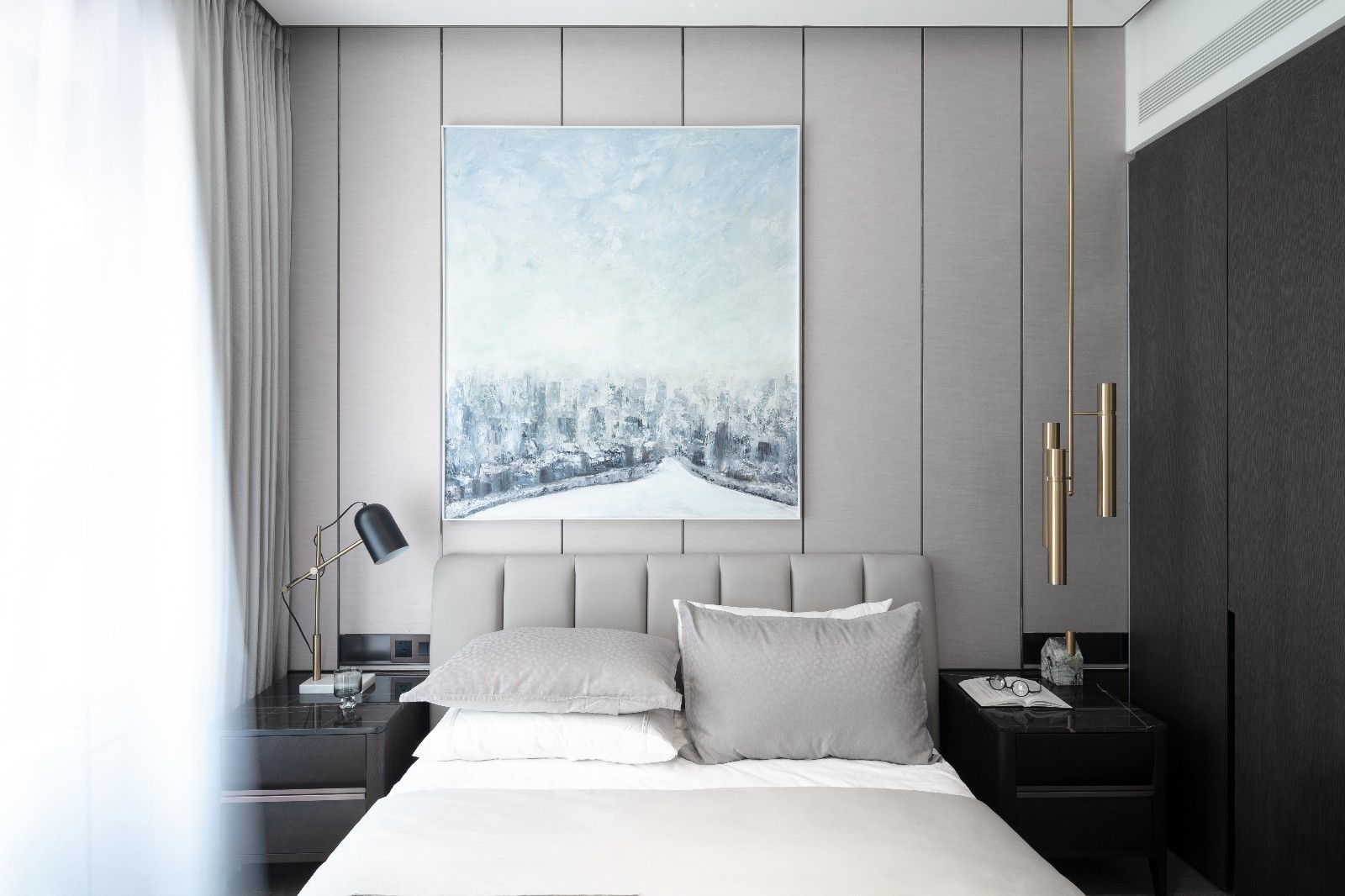 裝修公司輕奢風(fēng)格室內(nèi)裝修效果圖-次臥 裝修公司輕奢風(fēng)格室內(nèi)裝修效果圖-次臥