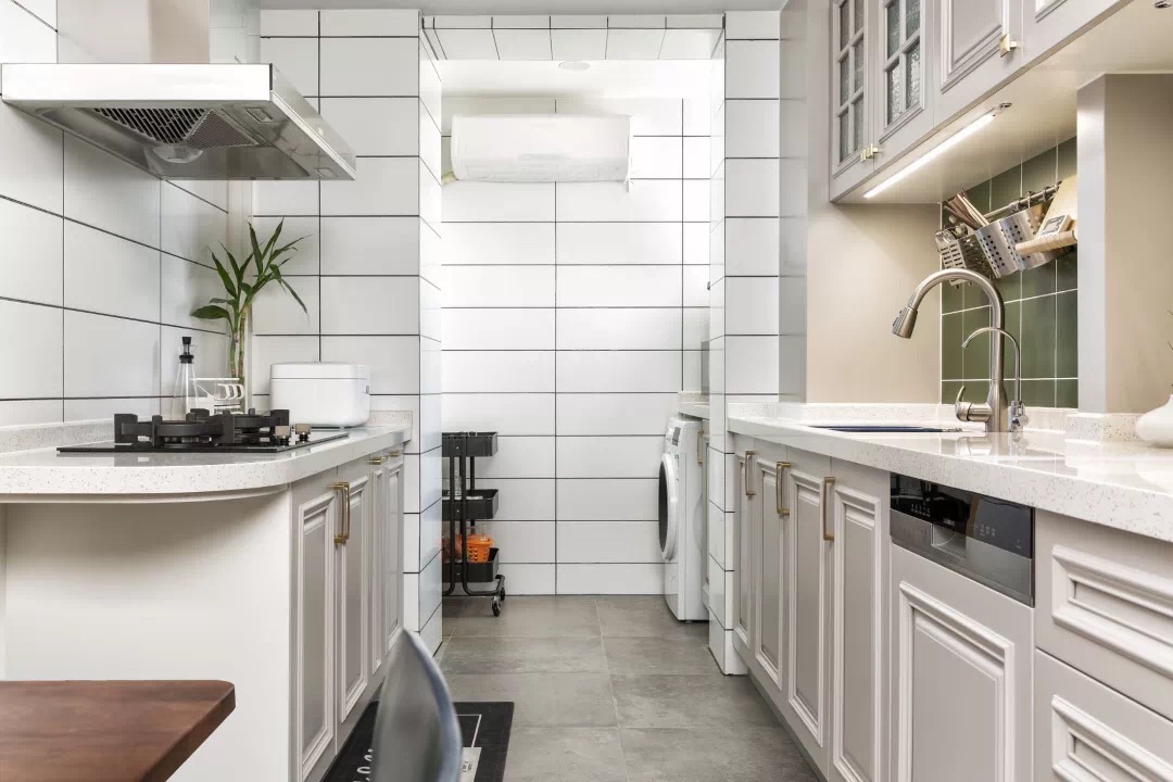 歐式現代風格家裝設計室內裝修效果圖-廚房 歐式現代風格家裝設計室內裝修效果圖-廚房