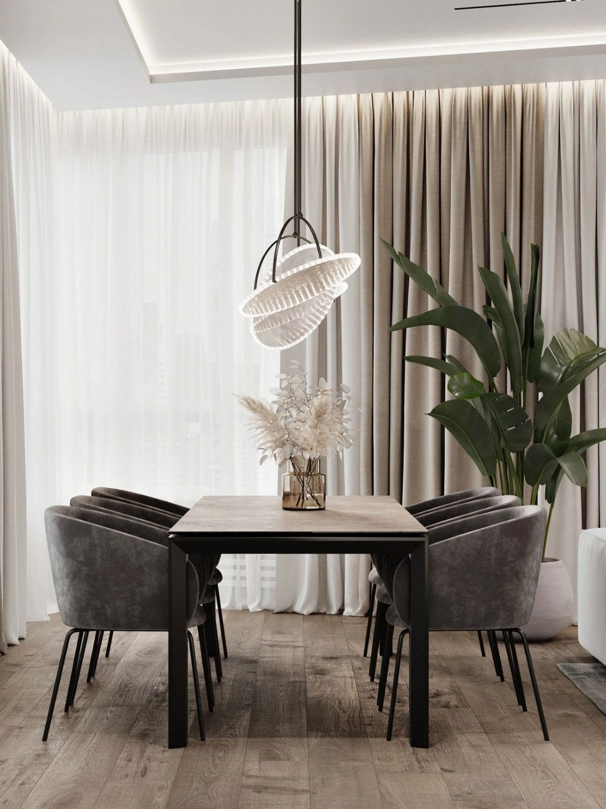 現代簡約風格室內設計家裝案例-餐廳 現代簡約風格室內設計家裝案例-餐廳