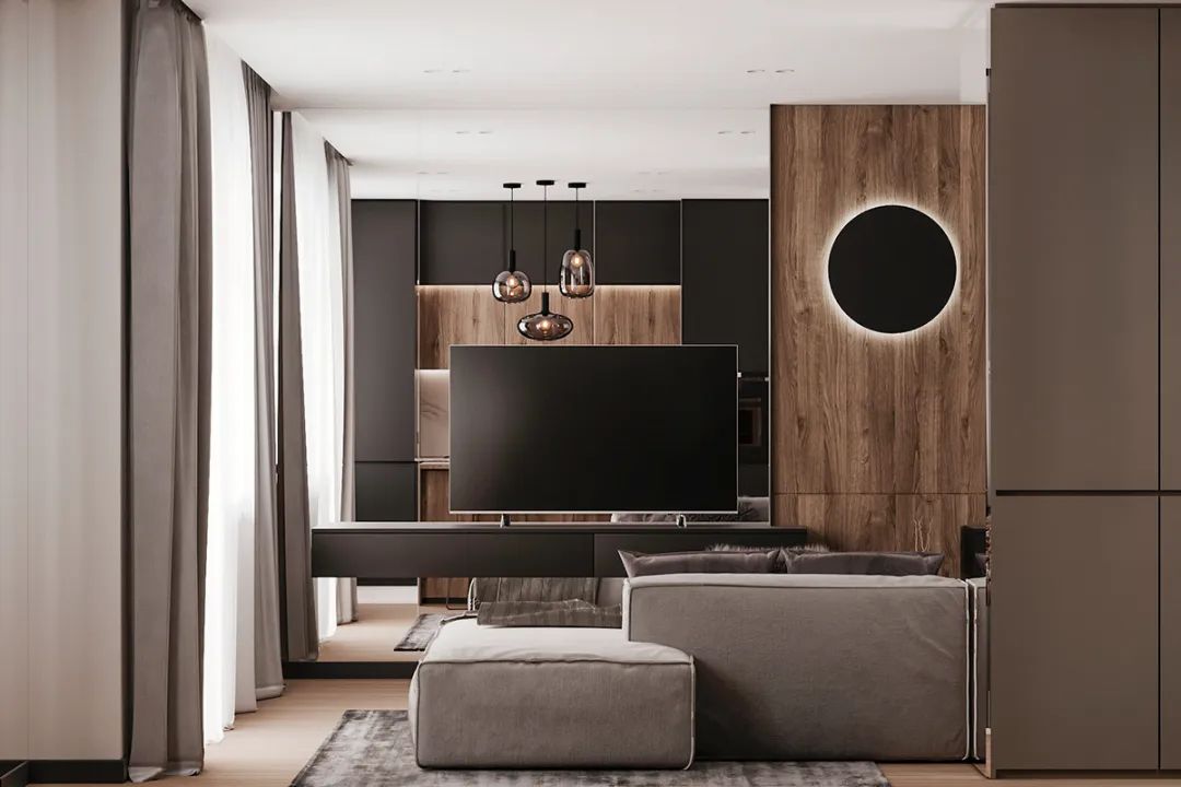 裝修案例現代簡約風格室內裝修效果圖-客廳 裝修案例現代簡約風格室內裝修效果圖-客廳