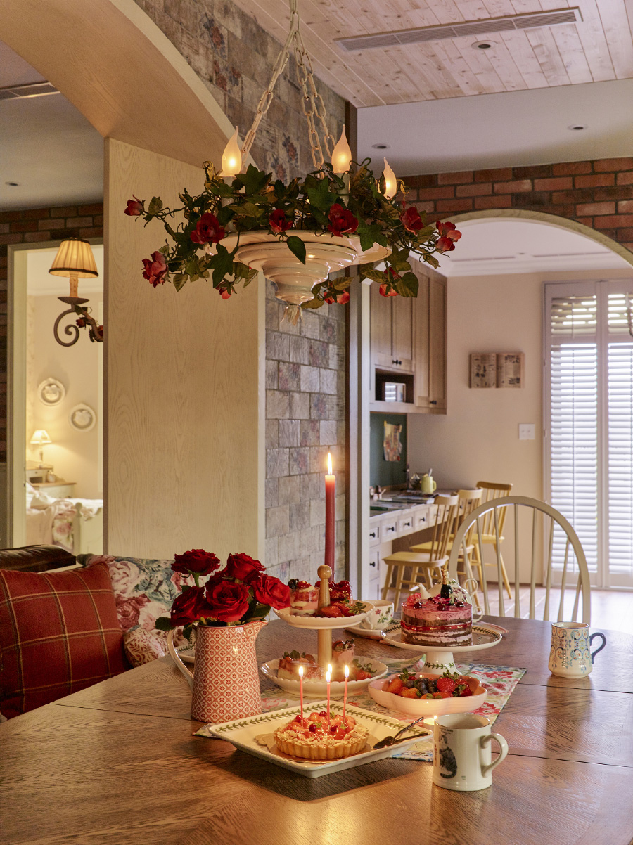 南航碧花園別墅360平米田園風格裝修案例-餐廳 南航碧花園別墅360平米田園風格裝修案例-餐廳