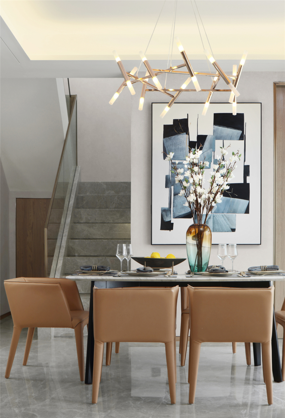 現(xiàn)代簡約風(fēng)格室內(nèi)家裝案例效果圖-樓梯 現(xiàn)代簡約風(fēng)格室內(nèi)家裝案例效果圖-樓梯