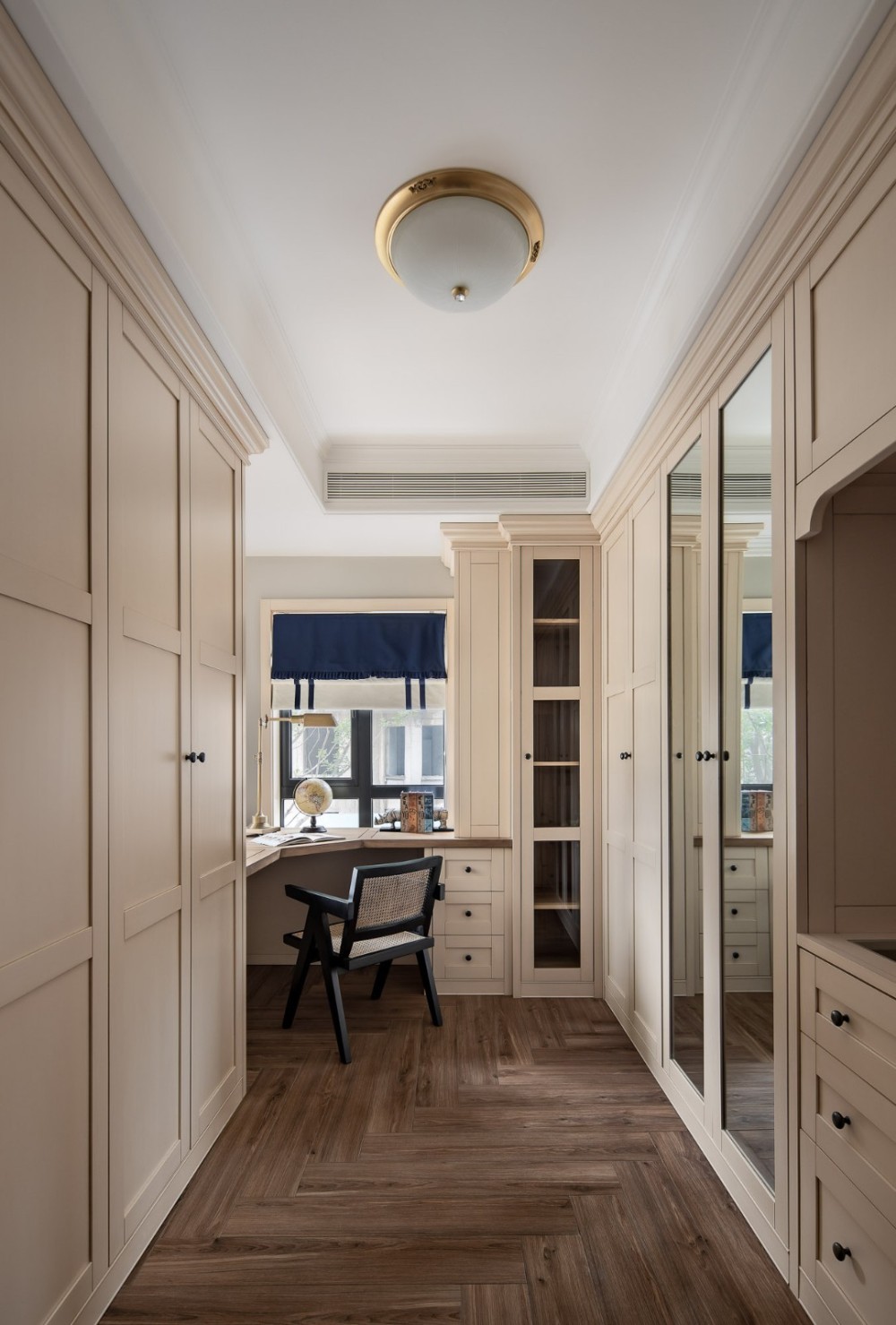 現代美式風格室內家裝案例效果圖-書房 現代美式風格室內家裝案例效果圖-書房